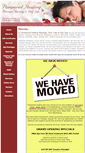 Mobile Screenshot of pamperedhealing.com